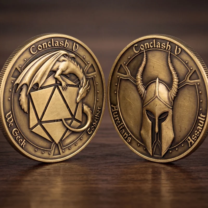 Conclash V Challenge Coin